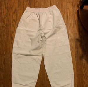 White work pants
